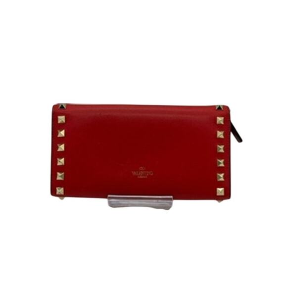 Valentino Garavani Rockstud Wallet/Clutch*RED*Excellent Condition - Picture 2 of 16
